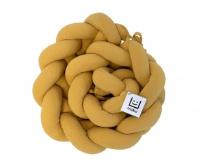 Tresse de protection en coton moutarde 210 cm 