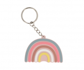 Llavero Silicona Personalizable Rainbow