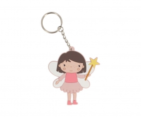 Llavero Silicona Personalizable Fairy