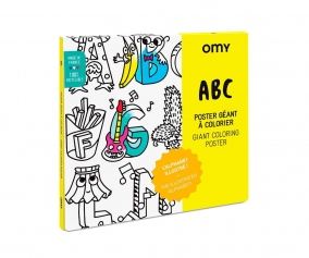 Pster XL Omy ABCD para Colorear