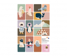 Puzzle Magntico Animales del Hielo