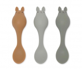 3 Cucharas Bunny Azul