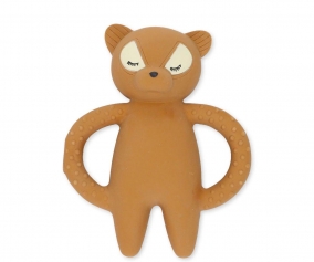 Mordedor de Caucho Mapache Caramel Brown