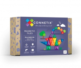 Construccin Connetix Rainbow Mini 24 Piezas