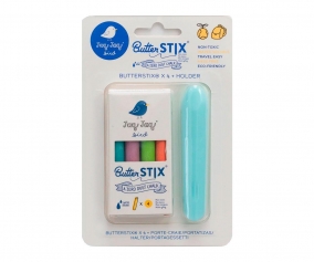 4 Gessetti Colorati Butter Stix+Porta Gessetto