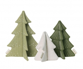 3 rboles de Navidad Tela