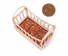 Cama Jakarta Jambi con Colchn Oiseaux de Iles para Mueco
