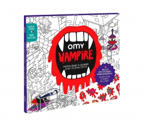 Poster XL Omy Vampires pour colorier et peindre