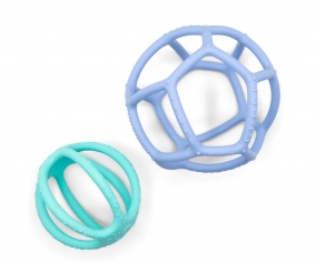 Set 2 bolas Mordedor Soft Blue/ Soft Mint