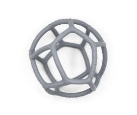 Pelota Mordedor de Silicona Soft Grey