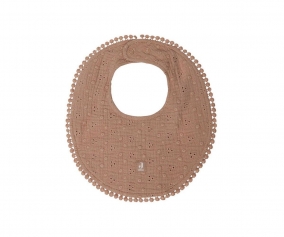 Bavoir rond brod Biscuit 