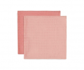 2 Muselinas Bamb Pale Pink