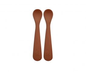 2 Cucharas Silicona Caramel