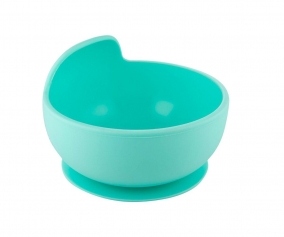 Bol Silicona con Ventosa Menta