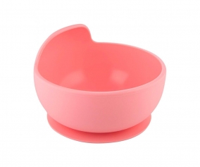 Bol Silicona con Ventosa Rosa