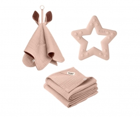 Coffret cadeau BIBS Baby Shower Blush 