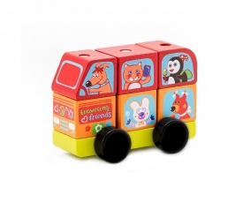 Mini autocarro Happy Animals