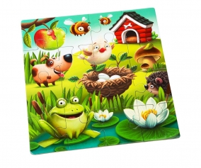 Puzzle 3 in 1 I miei Animali Preferiti