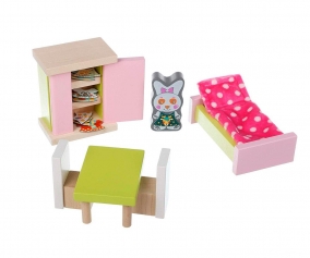 Conjunto de ambiente de quarto Dollhouse