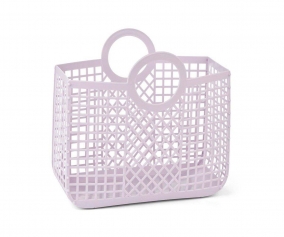 Borsa Spiaggia Samantha Basket Misty Lilac