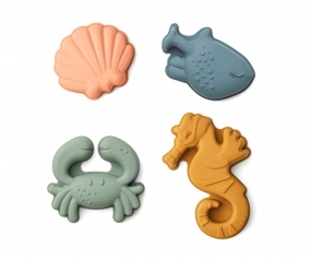 4 Formine Sabbia Gill Sea Creature/Sandy