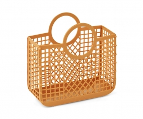 Borsa Spiaggia Samantha Basket Yellow Mellow