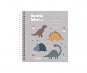 Pequea Agenda Guardera Personalizable Tutete Dinos World