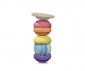 Stapelstein Rainbow Pastel 6+1 Board