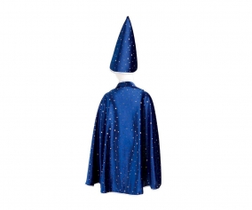 Mantello e Cappello Mago 4-6 anni