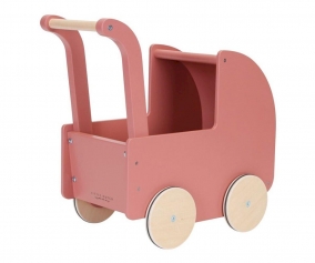 Carro de Muecas con Textil Flores y Mariposas