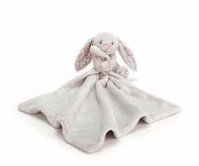 Doudou Conejito Blossom Silver Personalizable