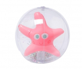 Ballon de plage gonflable 3D Pink Treasure 