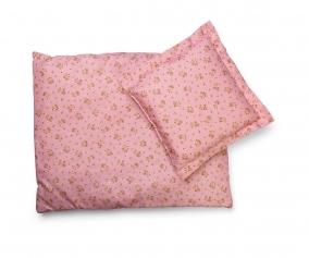 Set Lenzuola Bambole Rosa 40cm