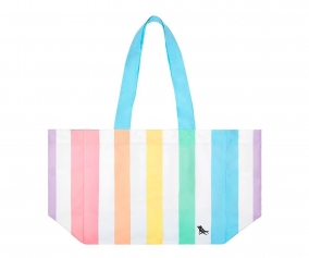 Bolsa de praia  Stripes Dock & Bay Rainbow