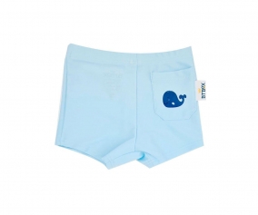 Short com proteo solar Whales