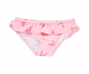 Slip Bikini Protezione Solare Fenicotteri