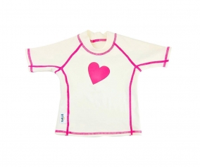 Maglia MC Protezione Solare Cuori