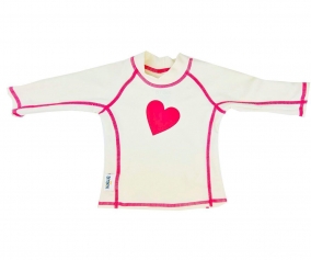 Camiseta de proteo solar Hearts