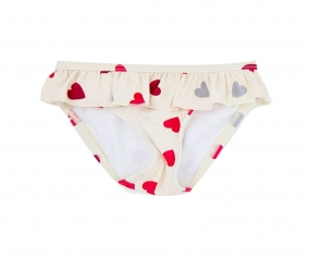 Slip de bikini Hearts Sun Protection