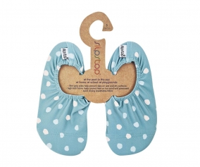 Scarpette Antiscivolo Slipstop Pois Menta