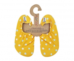 Sapatos Banho Slipstop Mustard Polka Dot 