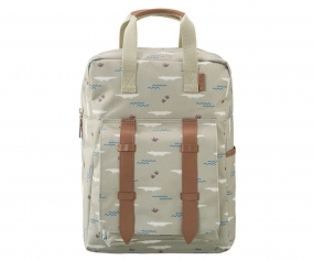 Mochila Colegio Cocodrilo Personalizable