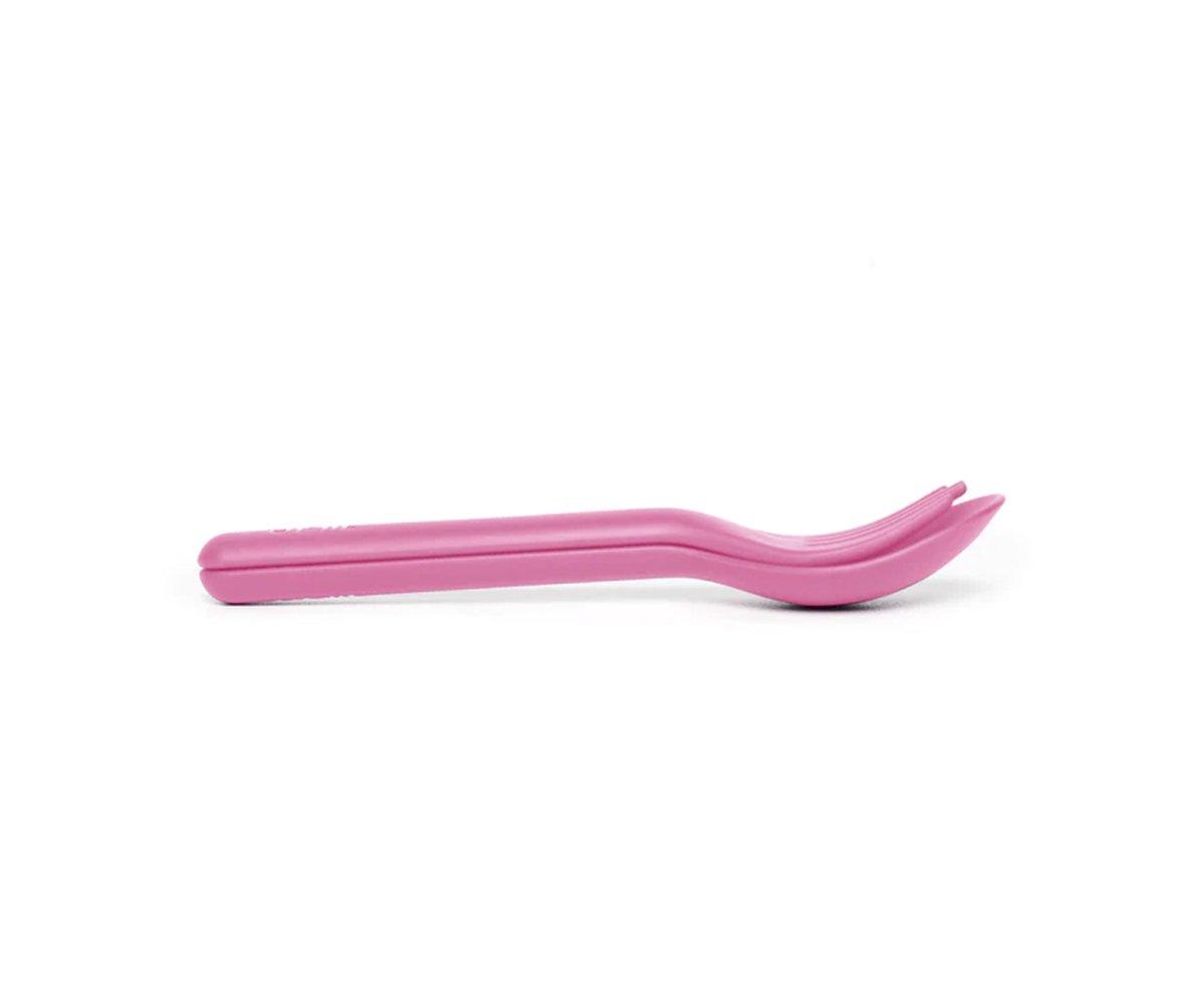 Couverts Voyage TUM TUM - Set Enfant Lucy Coccinelle - Sans BPA, Fourchette Ergonomique - 3-10 Ans