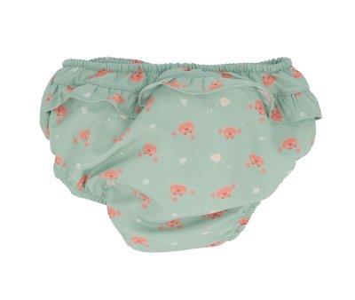 Cueca com babados Crab Sage