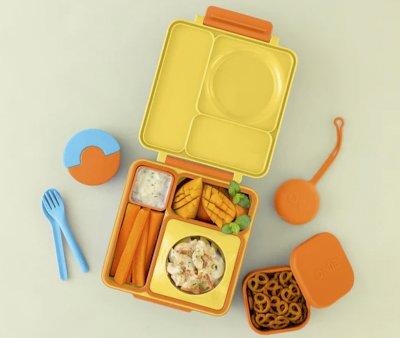OmieSnack Orange Lunch Box