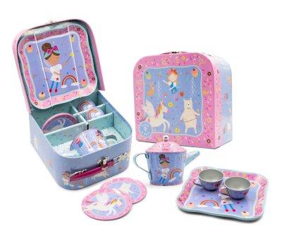 Set Tazzine Rainbow Fairies in Valigetta