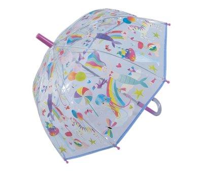 Ombrello Cambia Colori Trasparente Fantasy