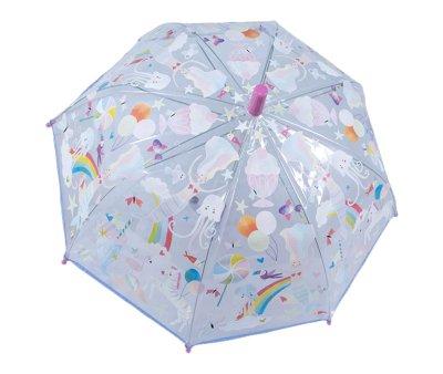 Ombrello Cambia Colori Trasparente Fantasy