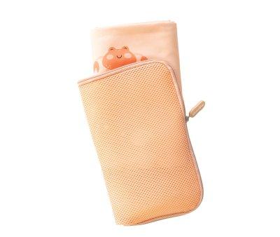 Toalha Praia Personalizada de Microfibra Crab Coral