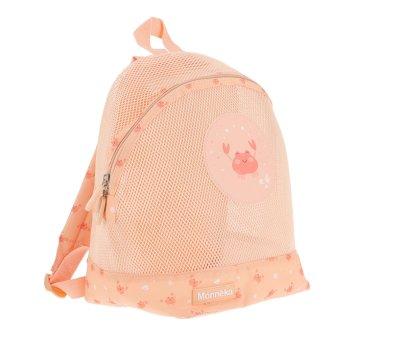 Mochila Infantil Antiarena Crab Coral
